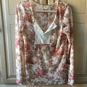 Floral Lace Denim&Supply Ralph Lauren